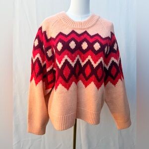Joie Nataly Pink Sand Knit Sweater